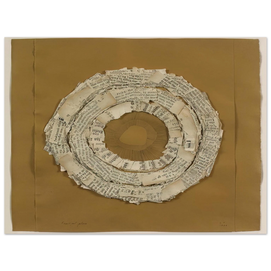 Lenore Tawney - FRUITFUL PLACE 1966  75x100 cm / 30x40inches Fine Art Poster