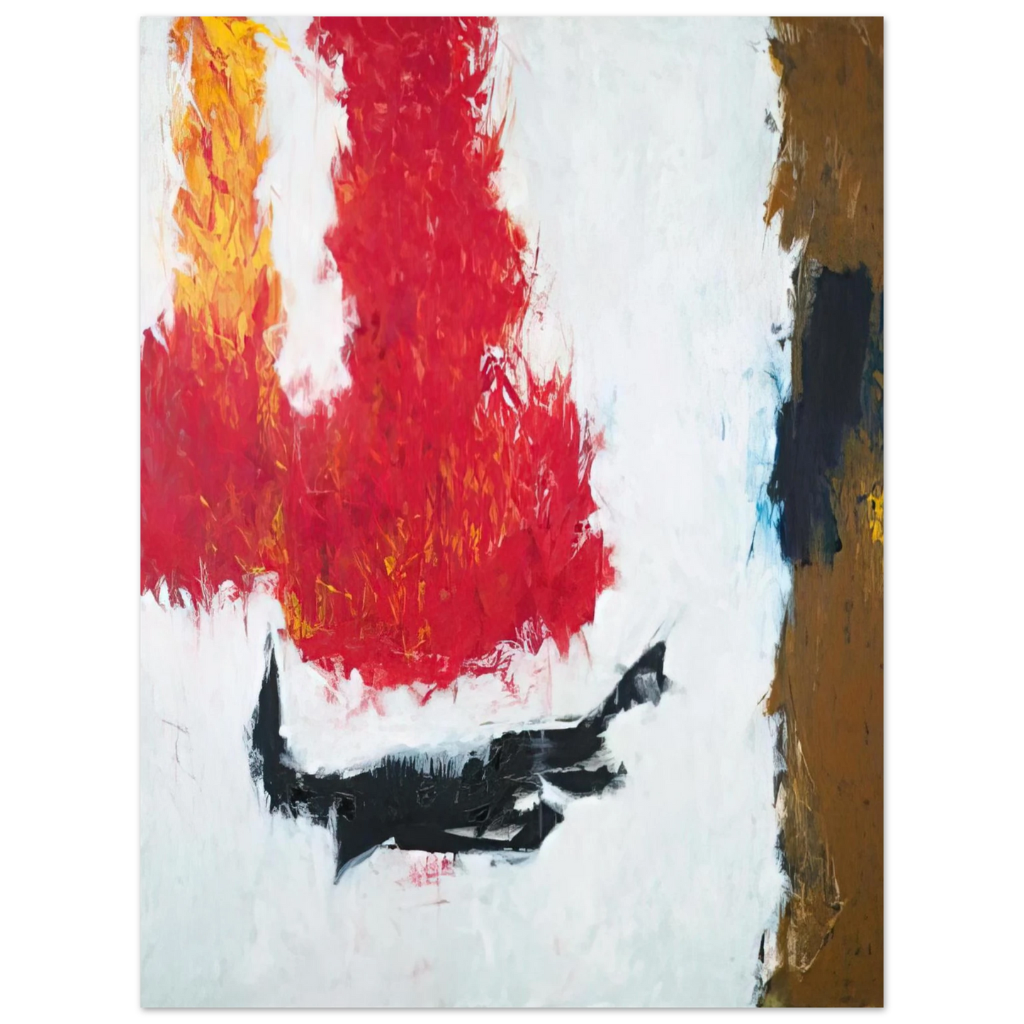 Theodoros Stamos - High Snow Low Sun - 1960  75x100 cm / 30x40inches Fine Art Poster