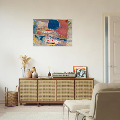 Lorelei, 1957- - Helen Frankenthaler Brushed Aluminum Print - 70x100 cm / 28x40 inches | Helen Frankenthaler Aluminum Print | Helen Frankenthaler Prints
