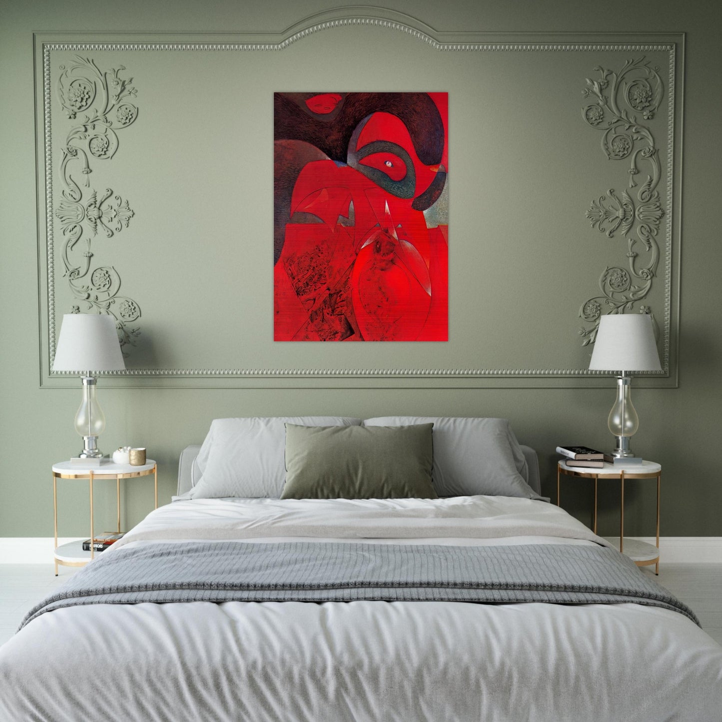 Compendium of the History of the Universe - Max Ernst Brushed Aluminum Print - 70x100 cm / 28x40 inches | Max Ernst Aluminum Print | Max Ernst Prints