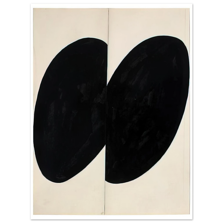Ellsworth Kelly - Black Forms  75x100 cm / 30x40inches Fine Art Poster
