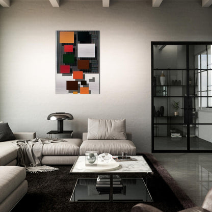 VIBRATION SUPERIEURE 1998 - Jesus Rafael Soto Brushed Aluminum Print - 70x100 cm / 28x40 inches | Jesus Rafael Soto Aluminum Print | Jesus Rafael Soto Prints