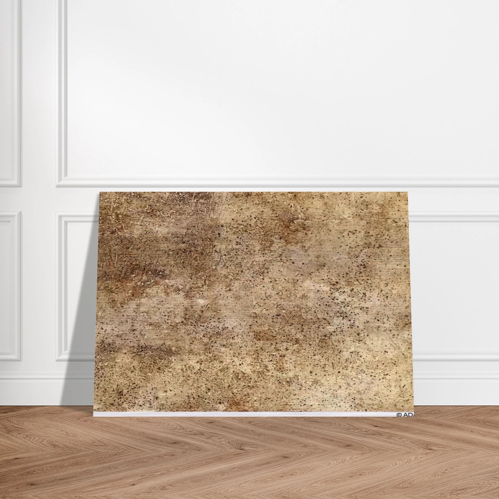 EARTH S MANTLE - Jean Dubuffet Brushed Aluminum Print - 70x100 cm / 28x40 inches | Jean Dubuffet Aluminum Print | Jean Dubuffet Prints