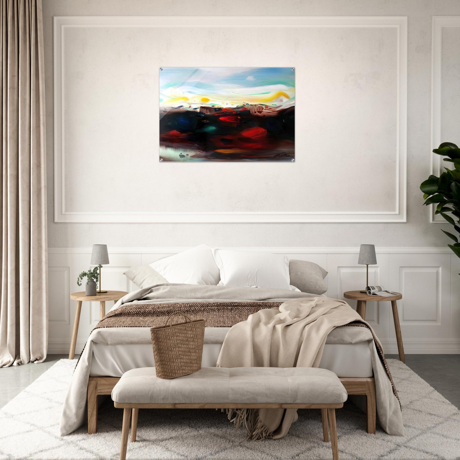 UNTITLED 2007 - Chu teh Chun Acrylic Print - 70x100 cm / 28x40″ inches | Chu teh Chun Wall Art | Chu teh Chun Prints