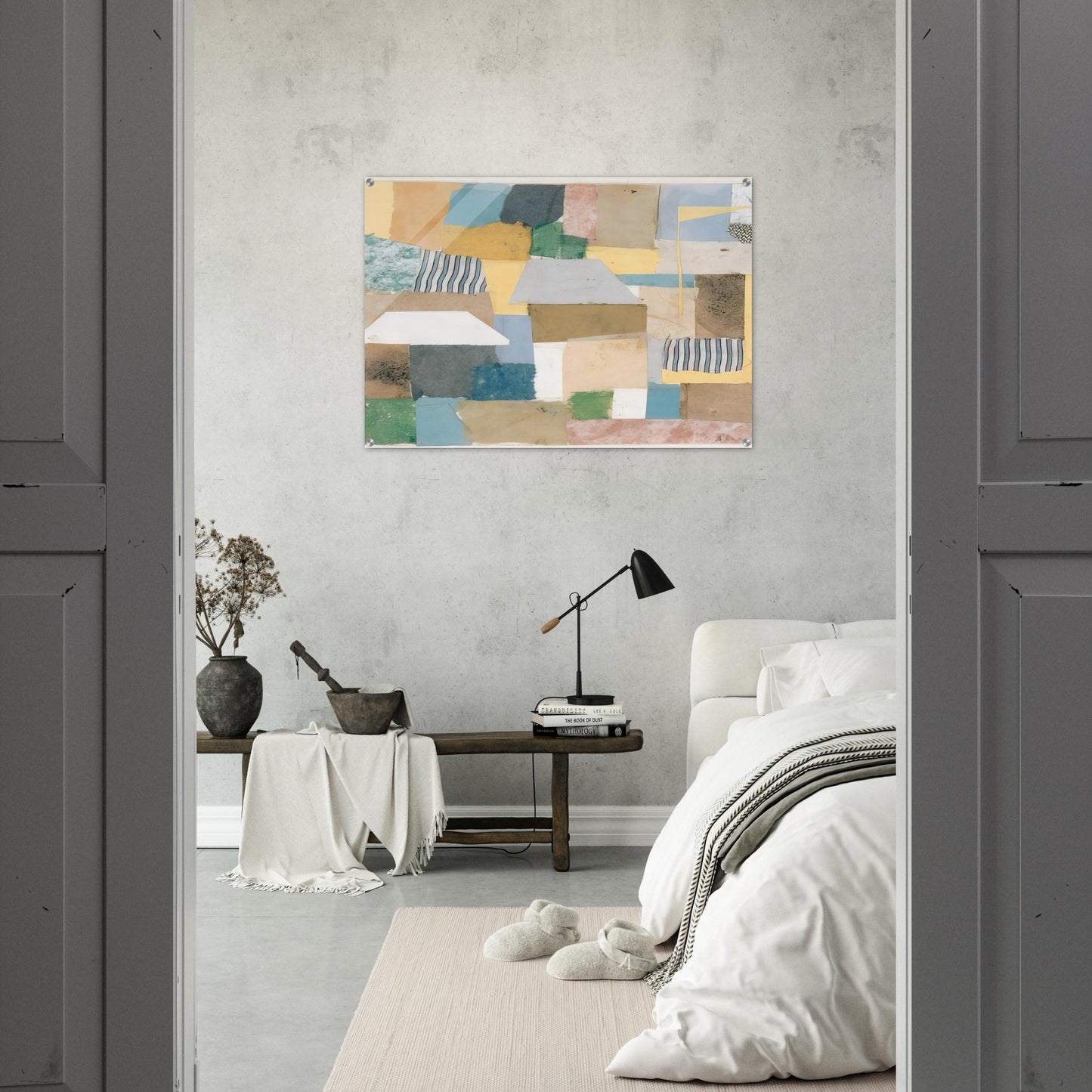 Number 653 - Abstract Expressionism - Anne Ryan Acrylic Print - 70x100 cm / 28x40″ inches