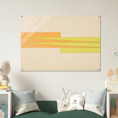 Untitled - 1965 - Larry Zox Acrylic Print - 70x100 cm / 28x40″ inches
