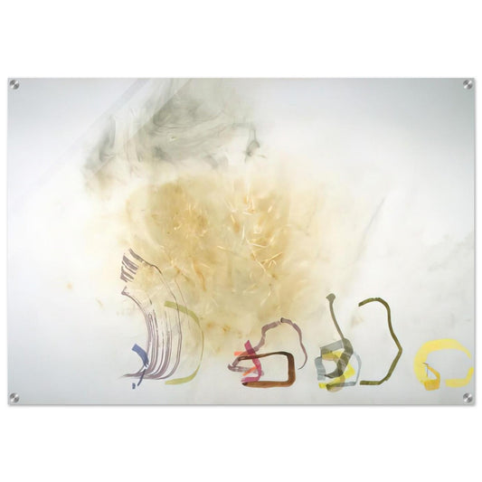 River Rocks and Smoke, #1, 41190 - 1990 - John Cage Acrylic Print - 70x100 cm / 28x40″ inches | John Cage Wall Art | John Cage Prints