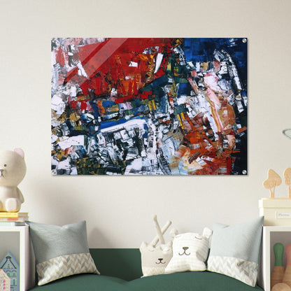 Perspectives - Jean-Paul Riopelle Acrylic Print - 70x100 cm / 28x40″ inches