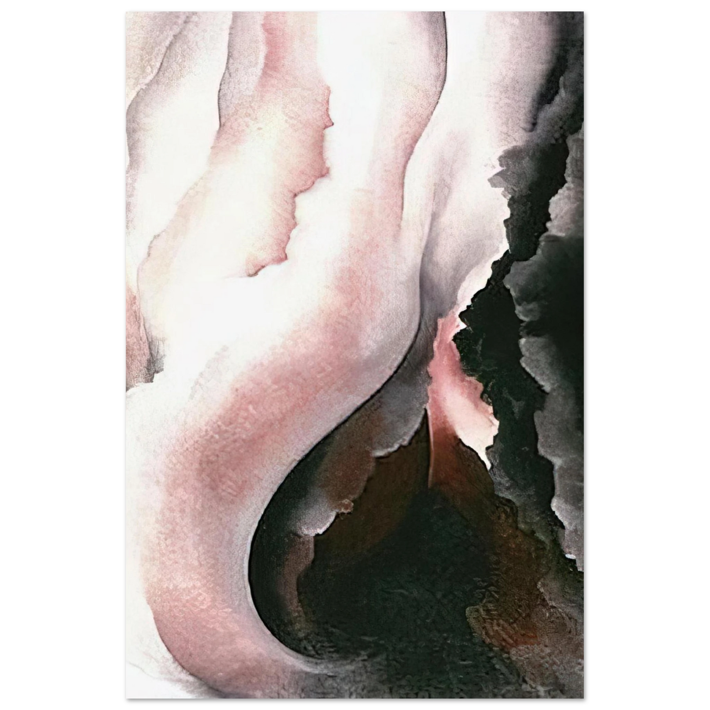 Georgia O'Keeffe - Dark Iris ?2 Fine Art Poster