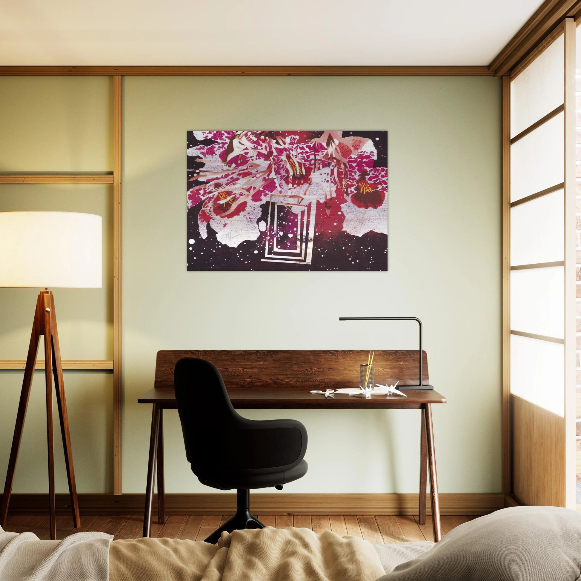 Time Door Time D'Or - James Rosenquist Brushed Aluminum Print - 70x100 cm / 28x40 inches | James Rosenquist Aluminum Print | James Rosenquist Prints