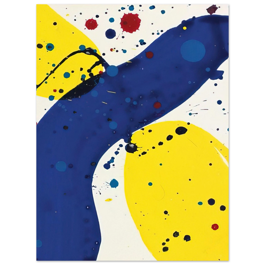 Sam Francis - Untitled  from Pasadena Box   75x100 cm / 30x40inches Fine Art Poster