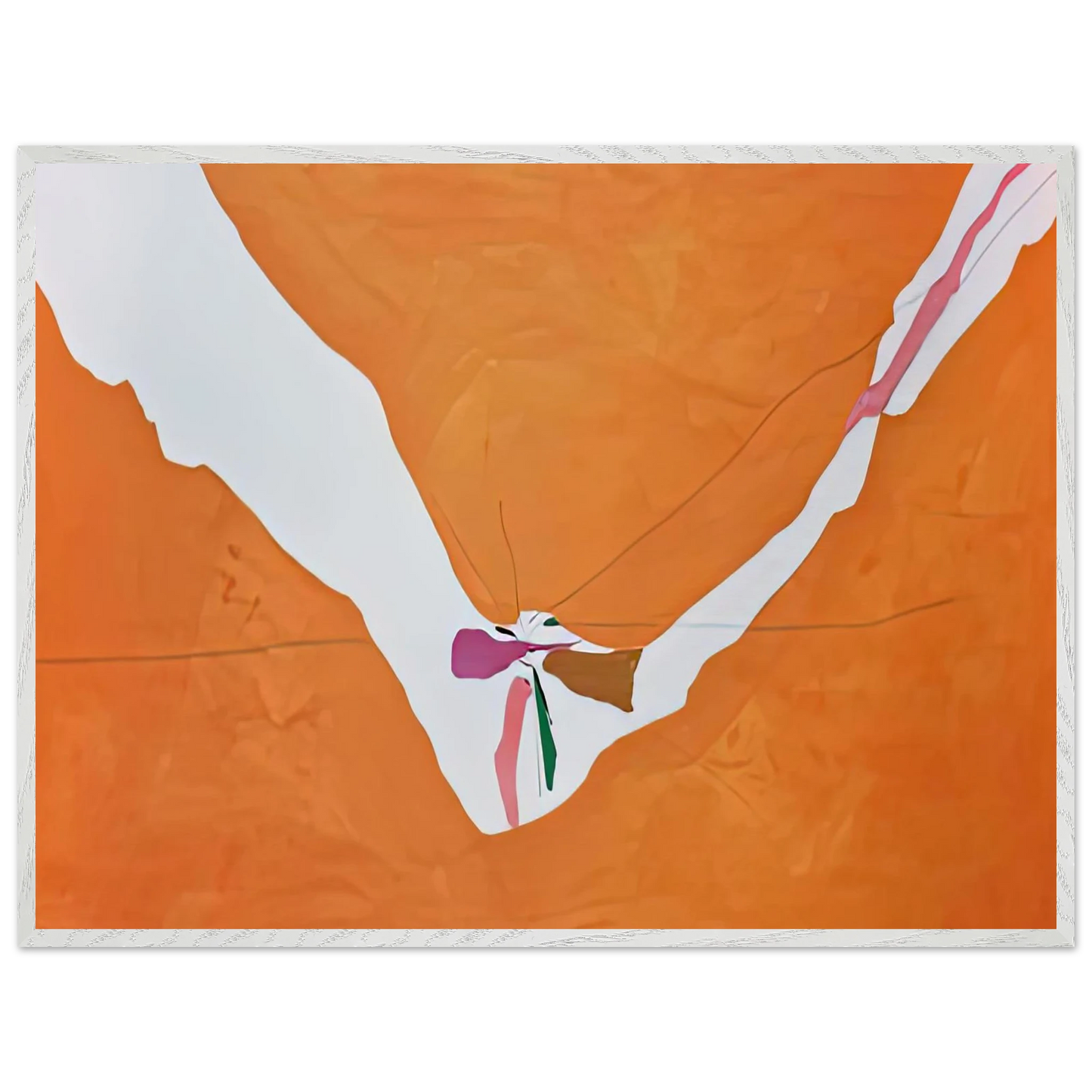 Helen Frankenthaler - Chairman of the Board, 1971- Wall Art - 21x29.7 cm / 8x12" - Premium Wooden Framed Poster With Fine Art Paper-canvas - Black frame