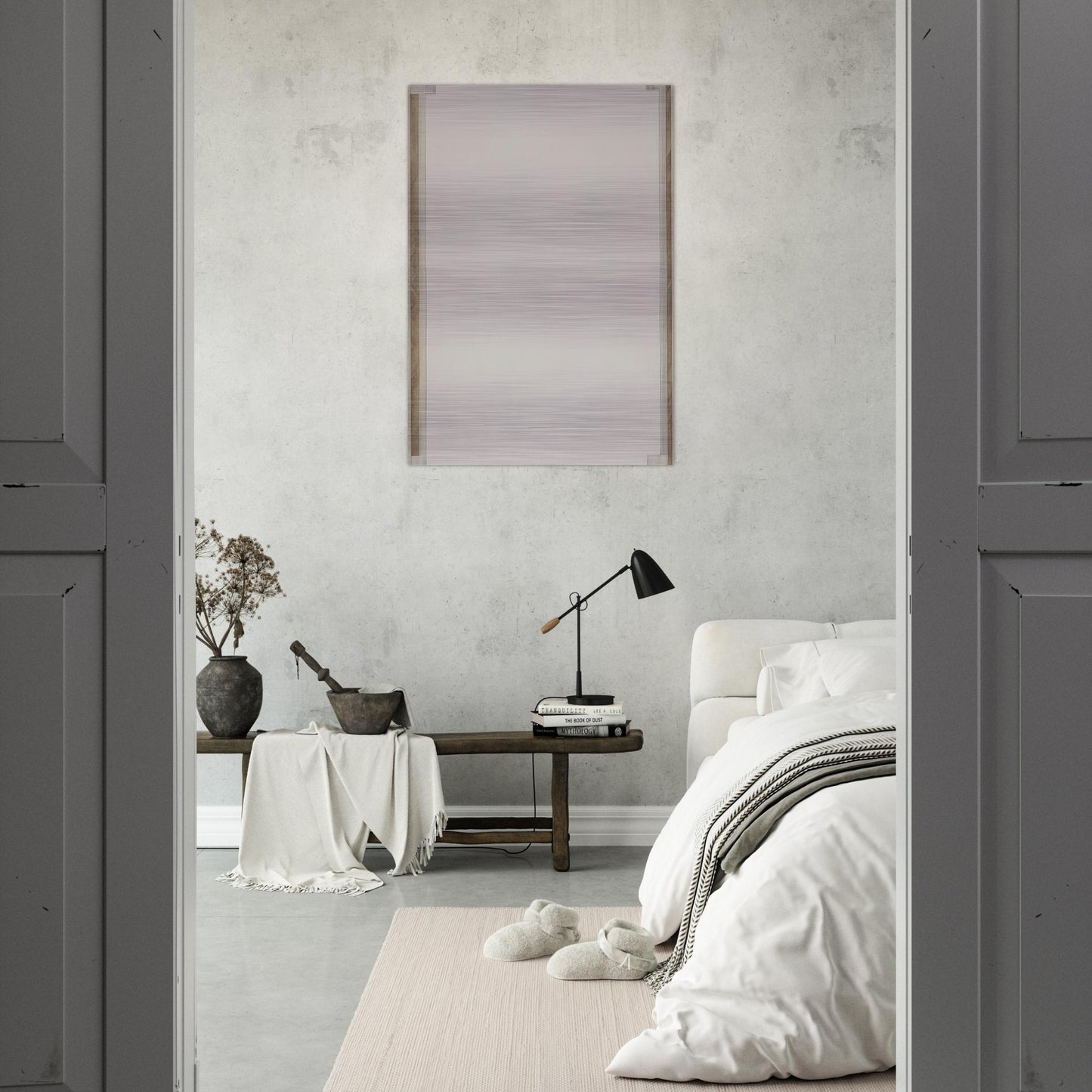 Record - Robert Ryman Brushed Aluminum Print - 70x100 cm / 28x40 inches | Robert Ryman Aluminum Print | Robert Ryman Prints