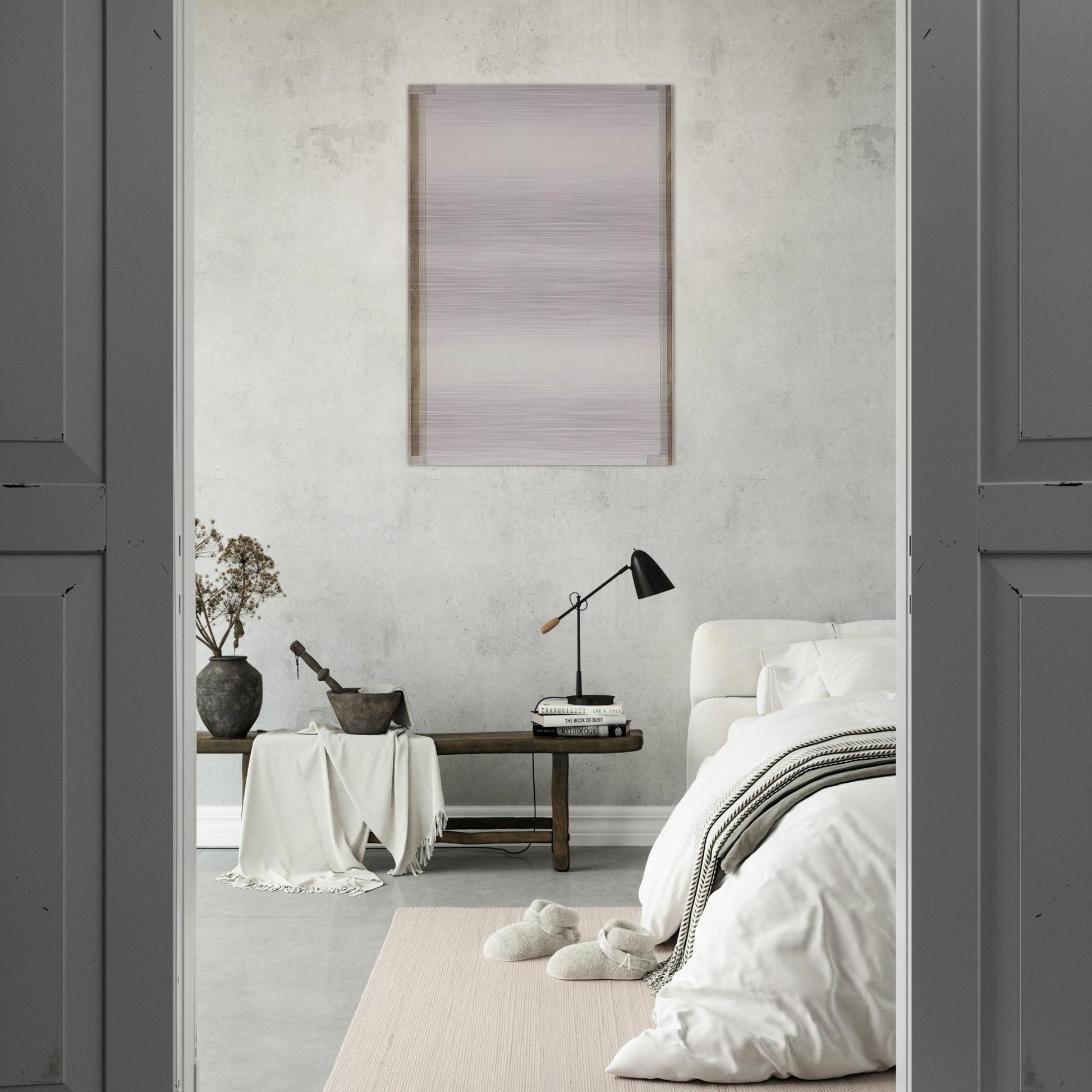Record - Robert Ryman Brushed Aluminum Print - 70x100 cm / 28x40 inches | Robert Ryman Aluminum Print | Robert Ryman Prints