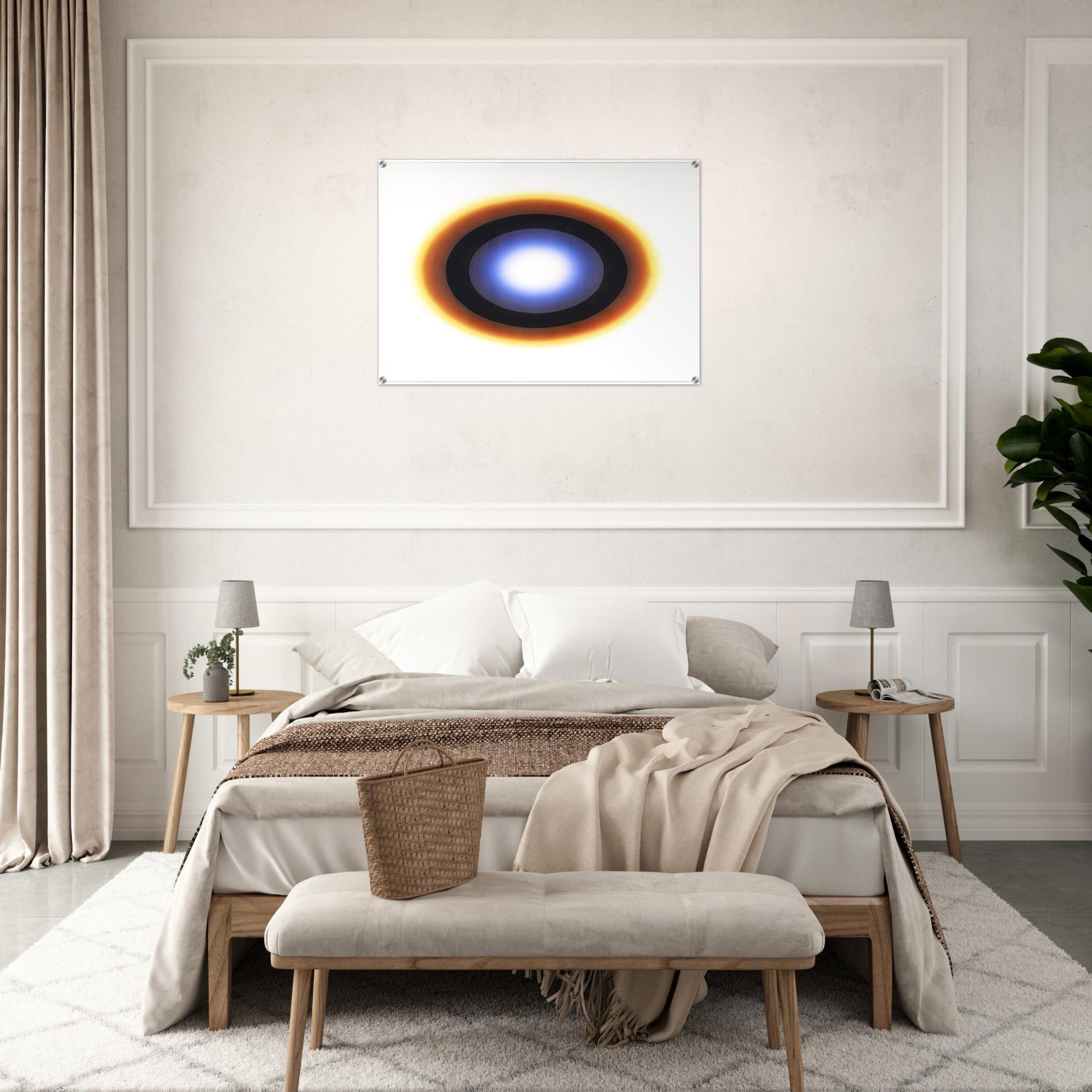 Koło - 1964 - Wojciech Fangor Acrylic Print - 70x100 cm / 28x40″ inches | Wojciech Fangor Wall Art | Wojciech Fangor Prints