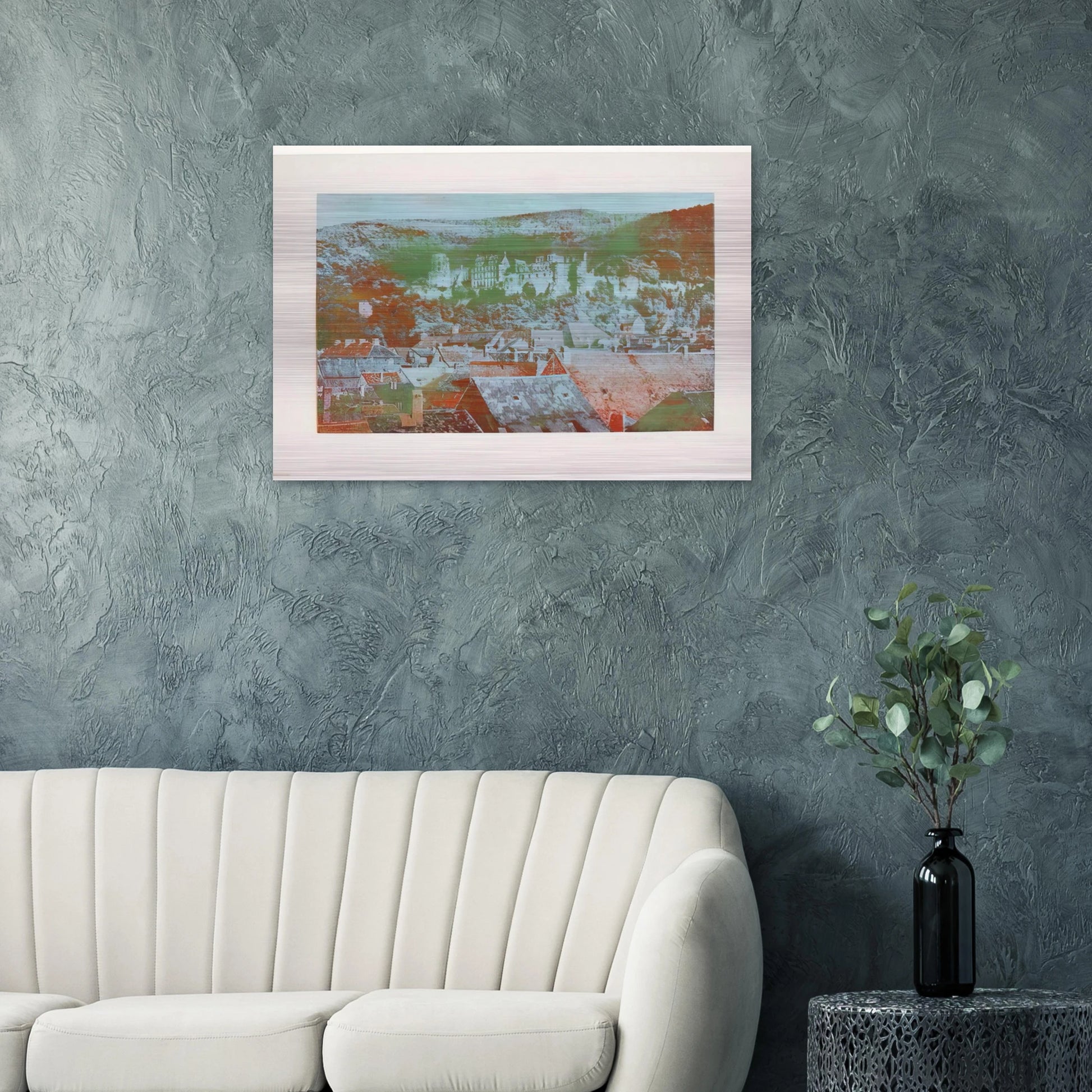 Heidelberg - 1970 - Dieter Roth Brushed Aluminum Print - 70x100 cm / 28x40 inches | Dieter Roth Aluminum Print | Dieter Roth Prints