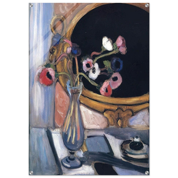 ANEMONE AND MIRROR 1920 - Henri Matisse Acrylic Print - 70x100 cm / 28x40″ inches