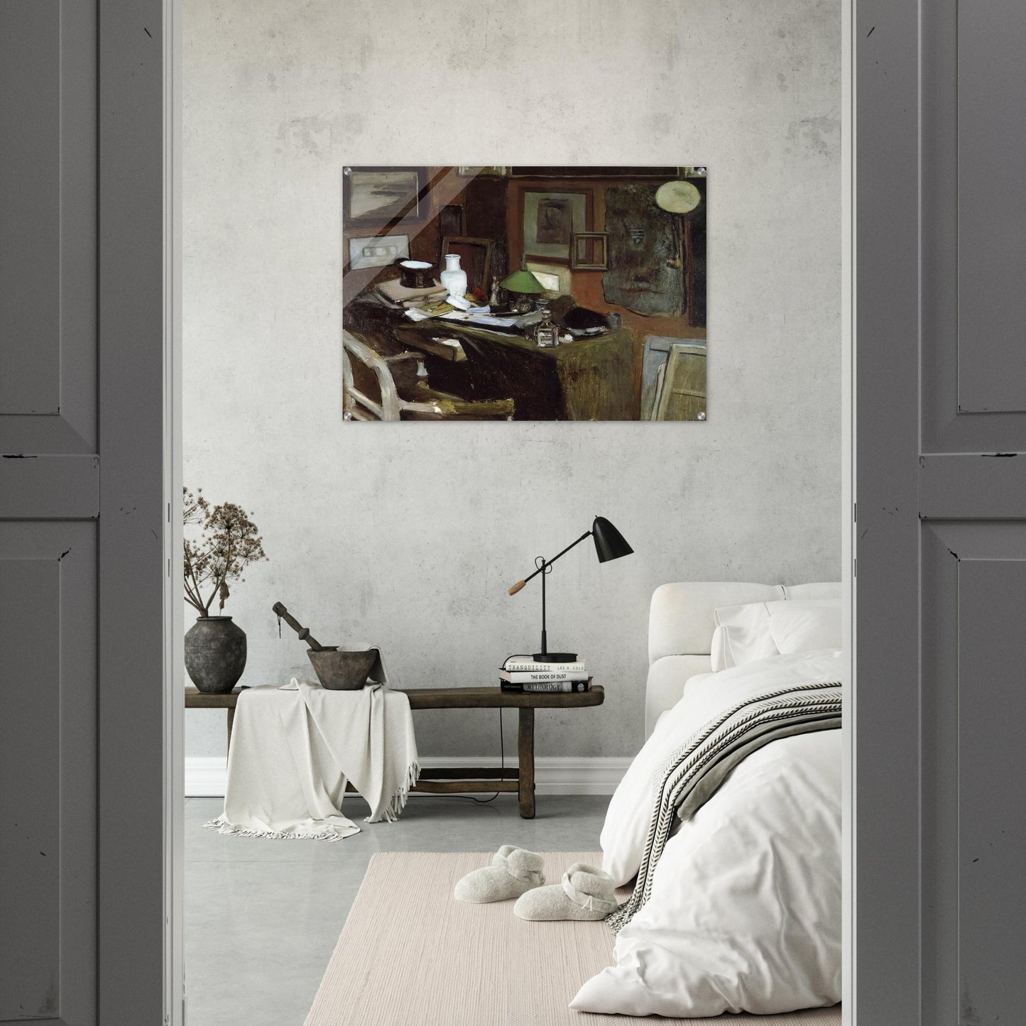 INTERIOR WITH A TOP HAT 1896 - Henri Matisse Acrylic Print - 70x100 cm / 28x40″ inches
