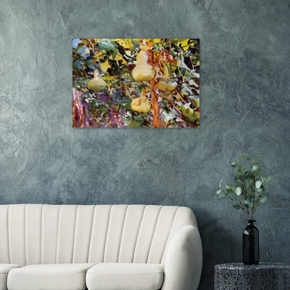Gourds - John Singer Sargent Brushed Aluminum Print - 70x100 cm / 28x40 inches | John Singer Sargent Aluminum Print | John Singer Sargent Prints