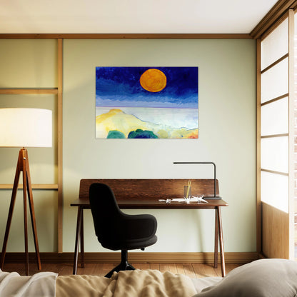 Paisagem - 2004 - Aldemir Martins Brushed Aluminum Print - 70x100 cm / 28x40 inches | Aldemir Martins Aluminum Print | Aldemir Martins Prints