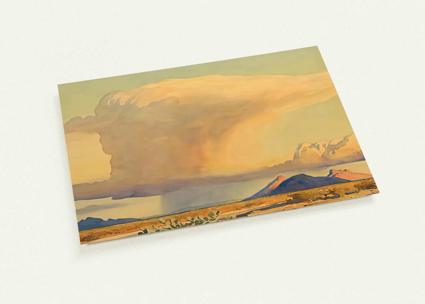 DROUGHT AND DOWNPOUR 1944 By Maynard Dixon Pack of 10 Post Cards | Maynard Dixon Post Cards | A6 (10.5 x 14.8 cm) - 4.1 x 5.8 inches