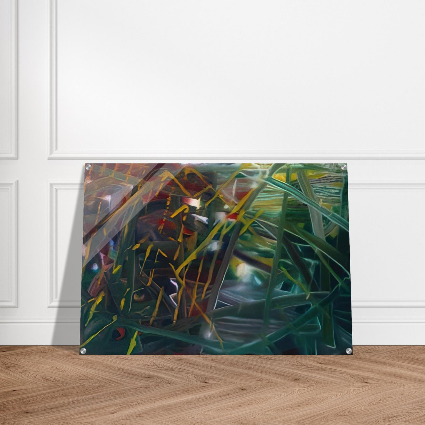ABSTRACT PAINTING NO 439 - Gerhard Richter Acrylic Print - 70x100 cm / 28x40″ inches