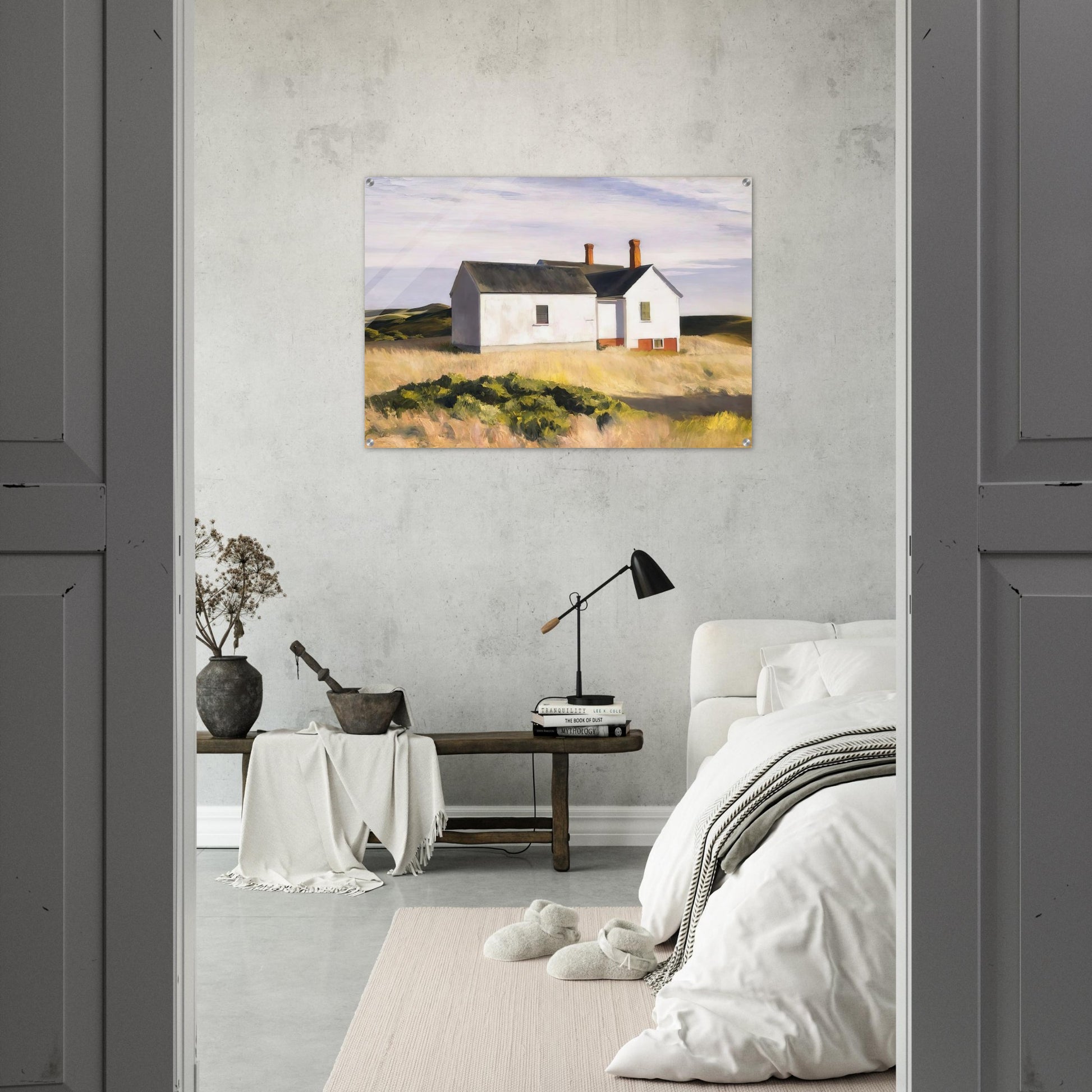 Ryders House - Edward Hopper Acrylic Print - 70x100 cm / 28x40″ inches