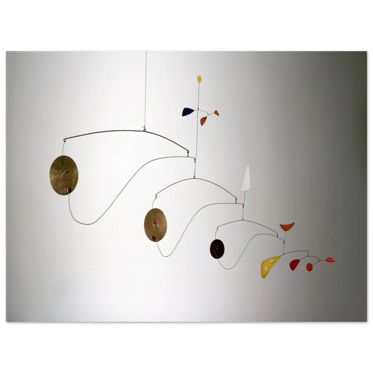 Alexander Calder - TRIPLE GONG 1948 Fine Art Poster