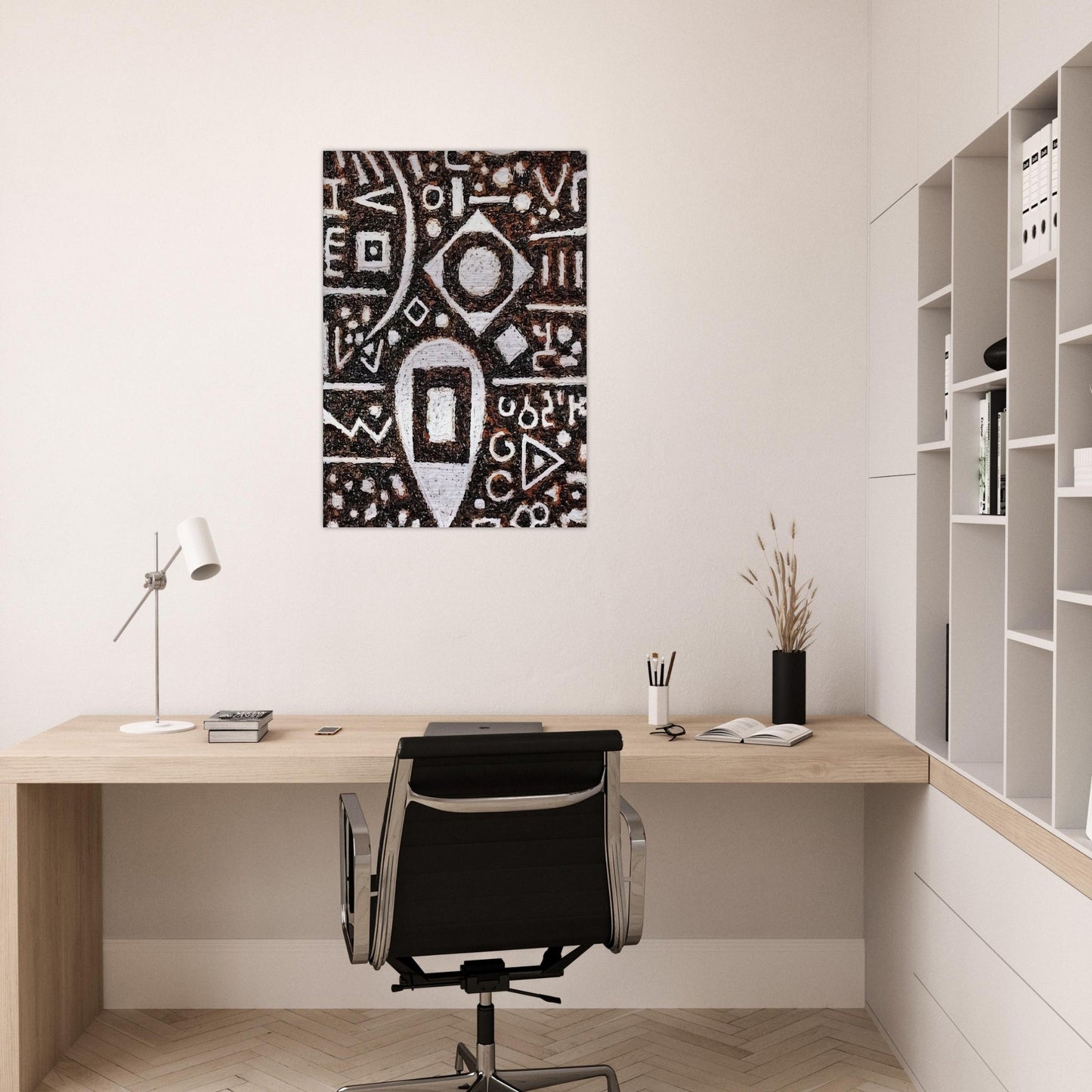 Inbalance of Time - Richard Pousette-Dart Brushed Aluminum Print - 70x100 cm / 28x40 inches | Richard Pousette-Dart Aluminum Print | Richard Pousette-Dart Prints
