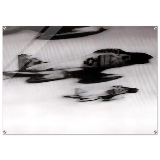 PHANTOM INTERCEPTORS - Gerhard Richter Acrylic Print - 70x100 cm / 28x40″ inches