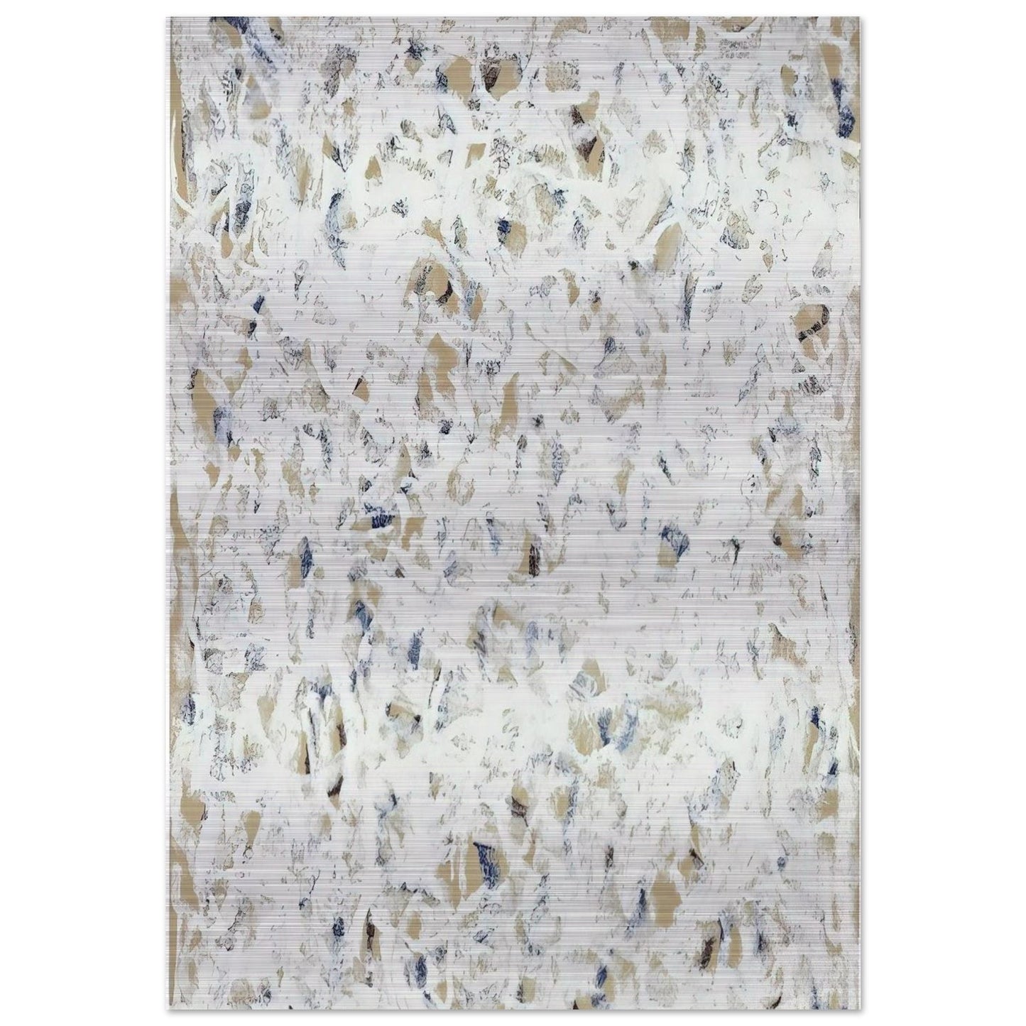 Untitled - 1960 - Robert Ryman Brushed Aluminum Print - 70x100 cm / 28x40 inches | Robert Ryman Aluminum Print | Robert Ryman Prints
