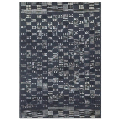 THICKLY SETTLED 1957 - Anni Albers Brushed Aluminum Print - 70x100 cm / 28x40 inches | Anni Albers Aluminum Print | Anni Albers Prints
