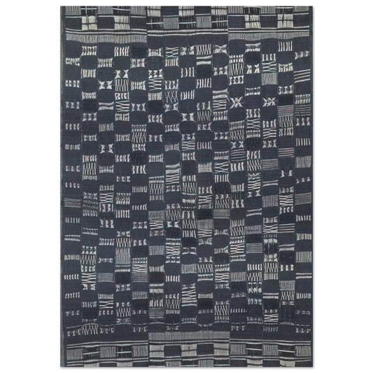 THICKLY SETTLED 1957 - Anni Albers Brushed Aluminum Print - 70x100 cm / 28x40 inches | Anni Albers Aluminum Print | Anni Albers Prints