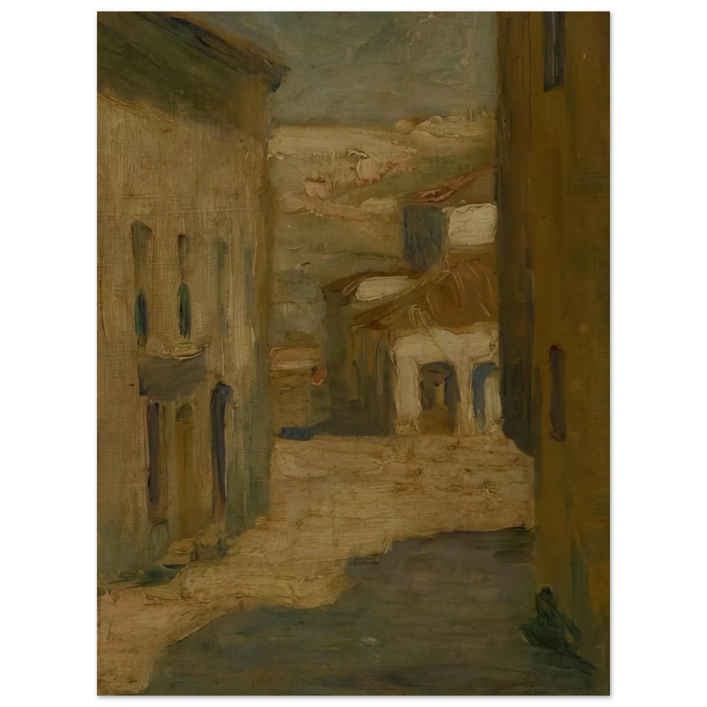Tarsila do Amaral - Street of Segovia  75x100 cm / 30x40inches Fine Art Poster
