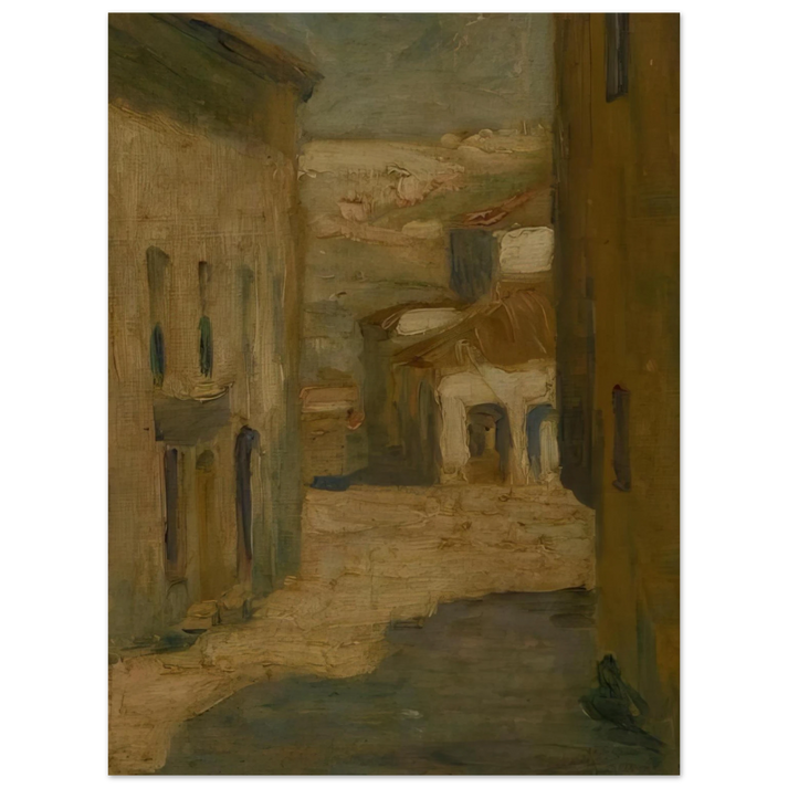 Tarsila do Amaral - Street of Segovia  75x100 cm / 30x40inches Fine Art Poster