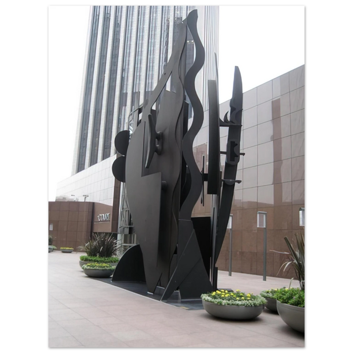 Louise Nevelson - NIGHT SAIL 1983  75x100 cm / 30x40inches Fine Art Poster