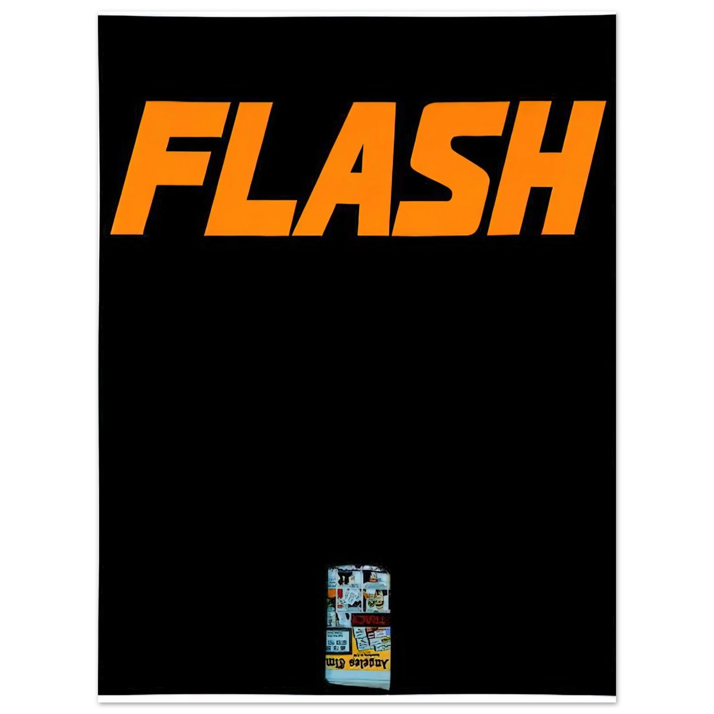 Edward Ruscha - FLASH L A TIMES 1963  75x100 cm / 30x40inches Fine Art Poster