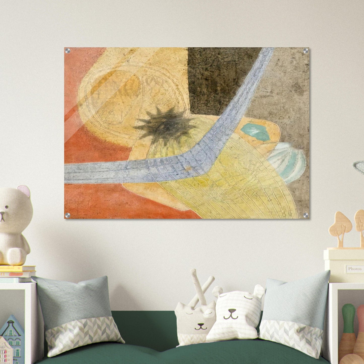 Composition - 1933 - John Ferren Acrylic Print - 70x100 cm / 28x40″ inches