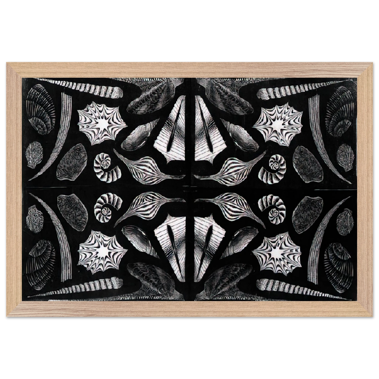 MC Escher - ESCHER (5) Wall Art - 60x80 cm / 24x32 inches - Premium Wooden Framed Poster With Fine Art Paper-canvas - Black frame