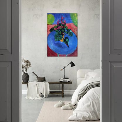 CYCLAMEN POURPRE 1912 - Henri Matisse Brushed Aluminum Print - 70x100 cm / 28x40 inches | Henri Matisse Aluminum Print | Henri Matisse Prints