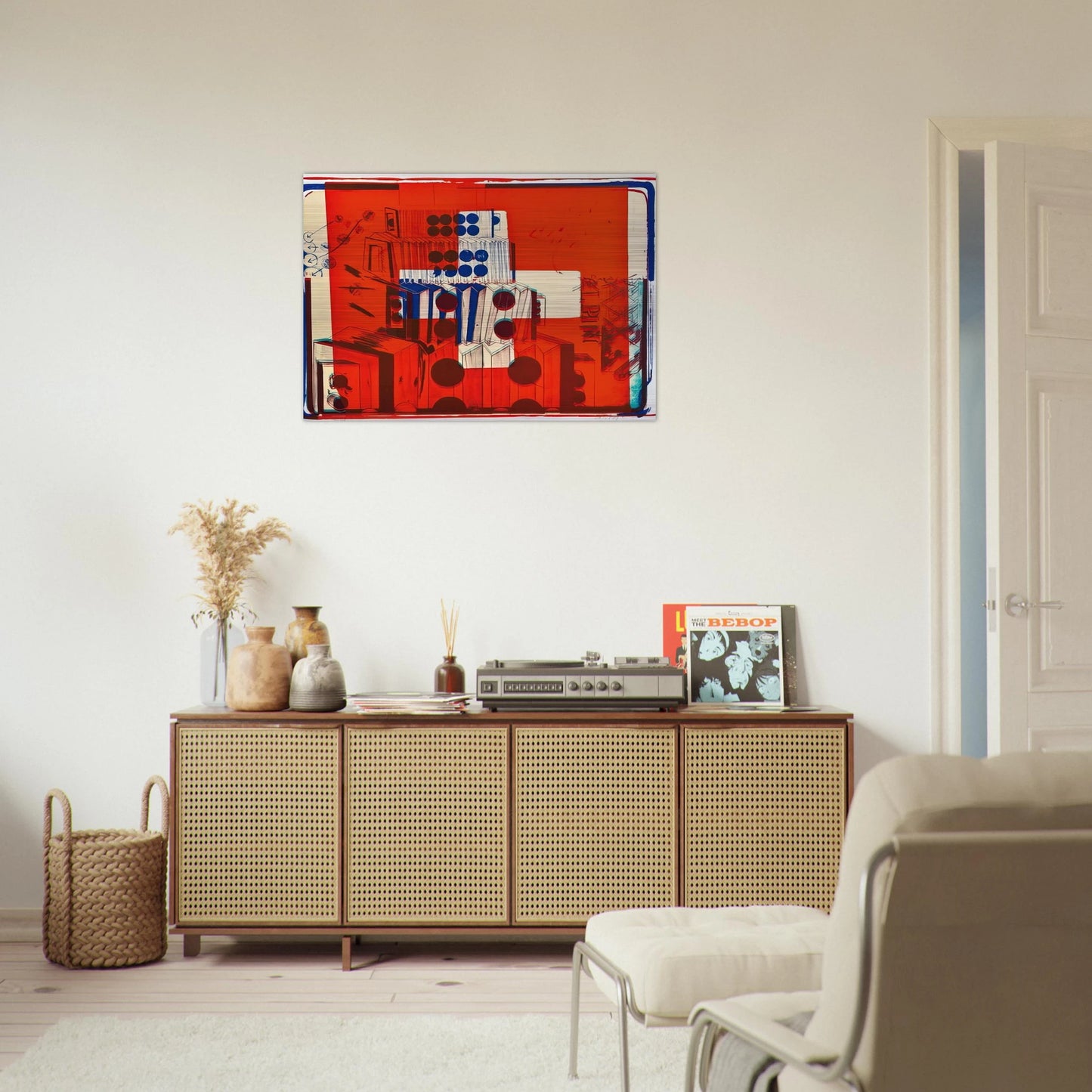 Ars Alpina I - 1972 - Dieter Roth Brushed Aluminum Print - 70x100 cm / 28x40 inches | Dieter Roth Aluminum Print | Dieter Roth Prints