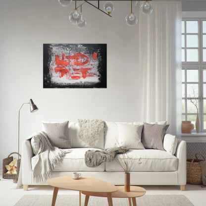 UNTITLED 1956 1 - Zao Wou-Ki Brushed Aluminum Print - 70x100 cm / 28x40 inches | Zao Wou-Ki Aluminum Print | Zao Wou-Ki Prints