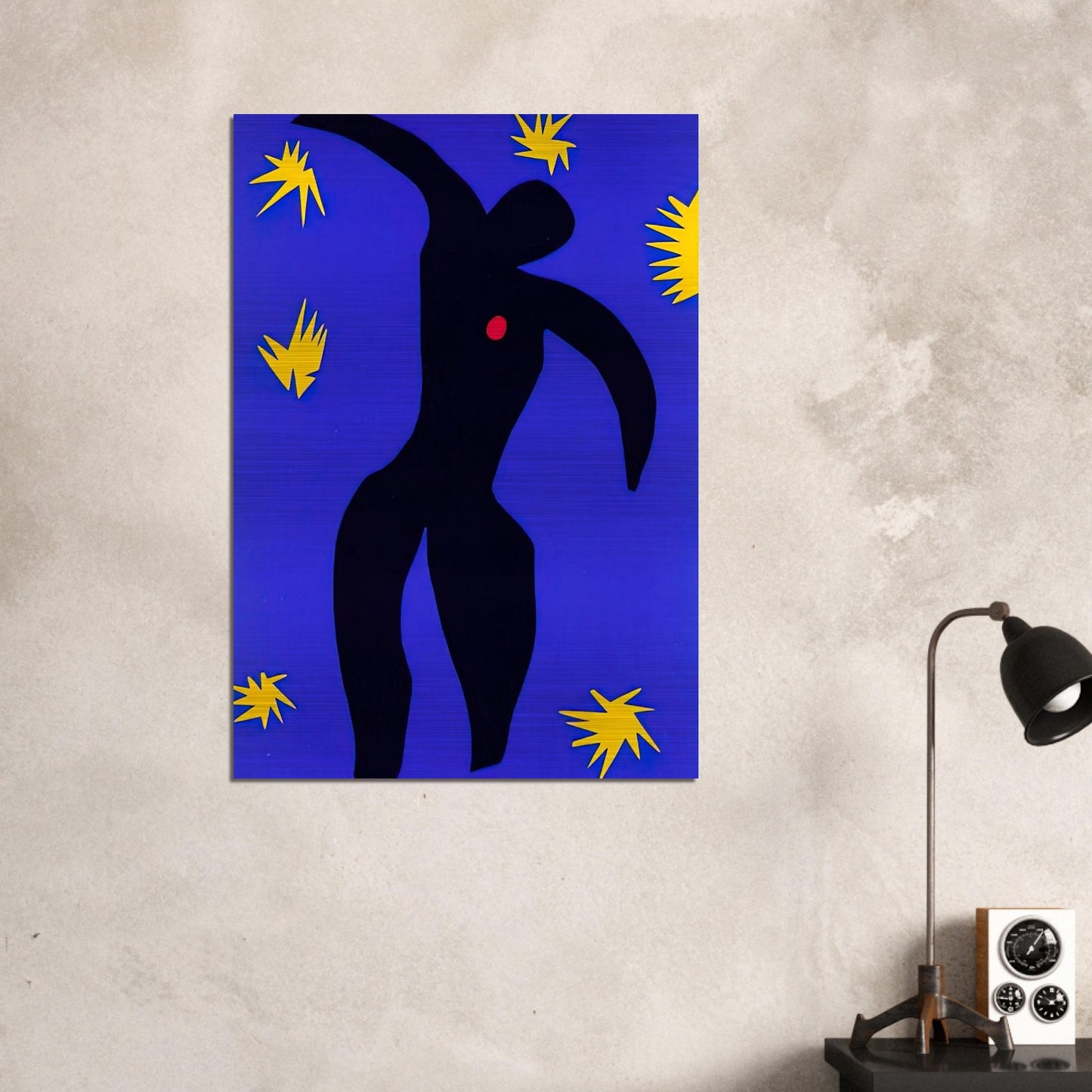 ICARUS 1944 - Henri Matisse Brushed Aluminum Print - 70x100 cm / 28x40 inches | Henri Matisse Aluminum Print | Henri Matisse Prints
