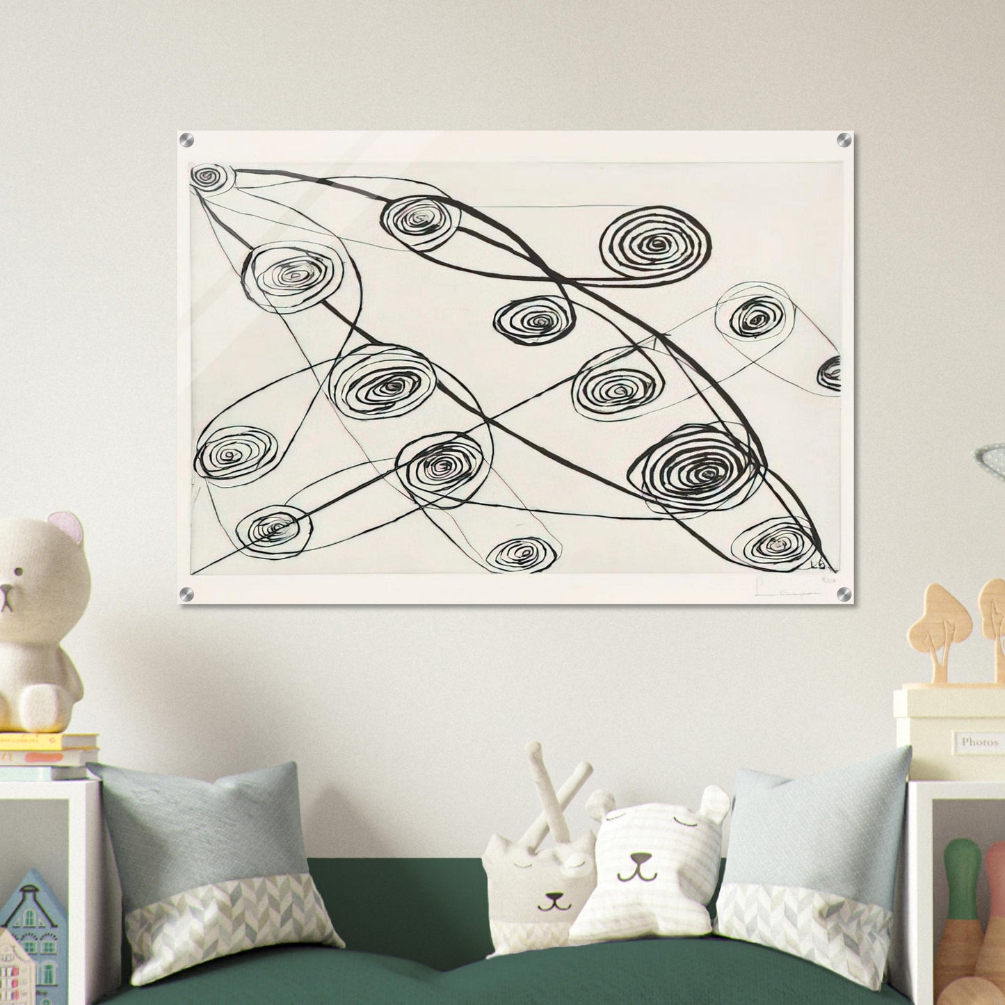 UNTITLED 1991 - Louise Bourgeois Acrylic Print - 70x100 cm / 28x40″ inches