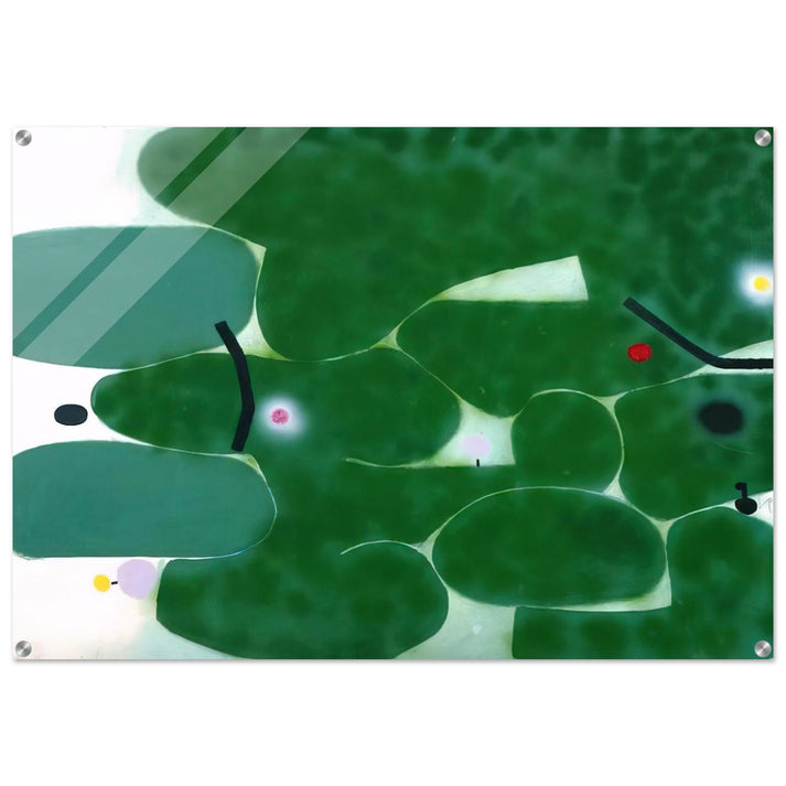 The Green Earth - 1980 - Victor Pasmore Acrylic Print - 70x100 cm / 28x40″ inches