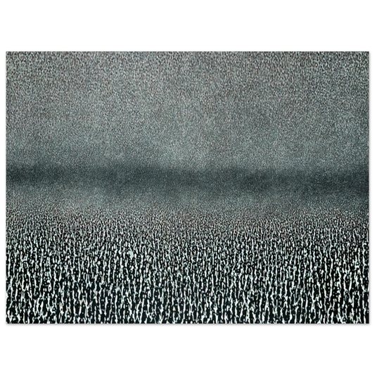 Roman Opalka - Ziemia fragment - 1969  75x100 cm / 30x40inches Fine Art Poster