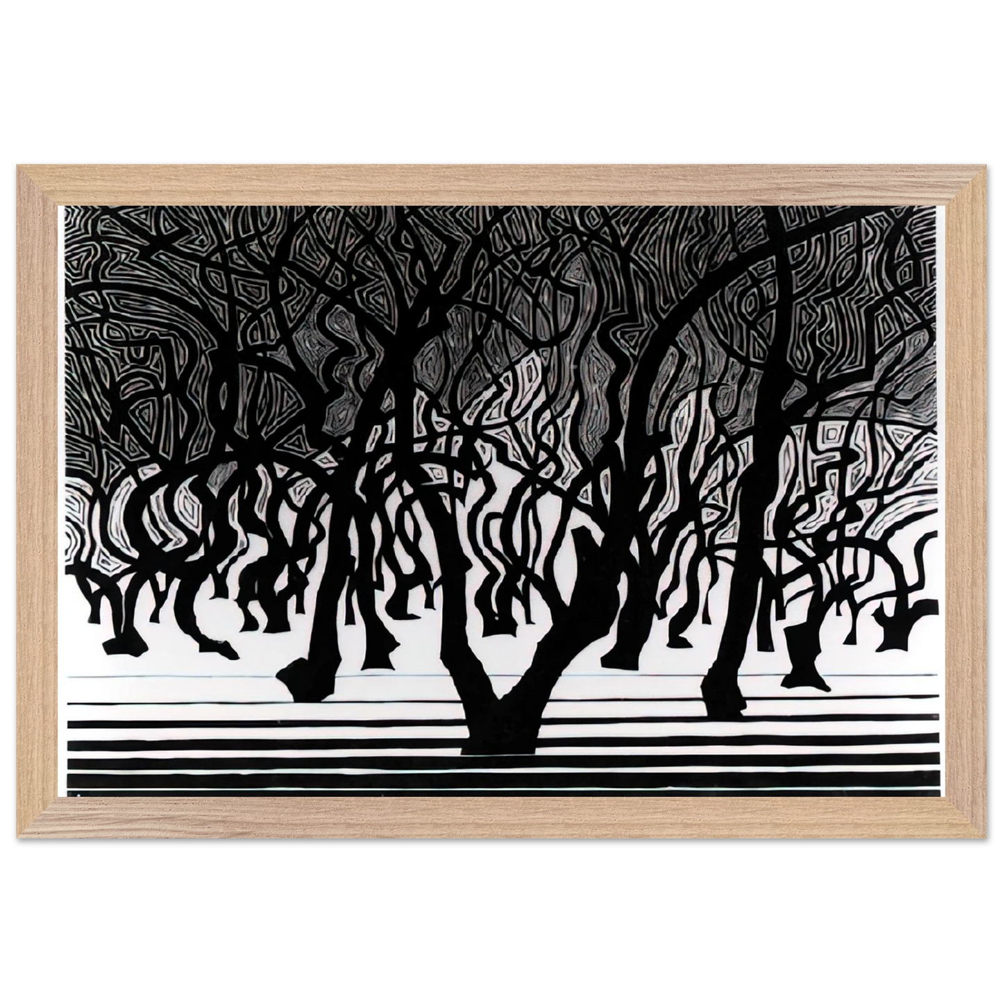 MC Escher - ESCHER (9) Wall Art - 60x80 cm / 24x32 inches - Fine Art Poster-canvas - -