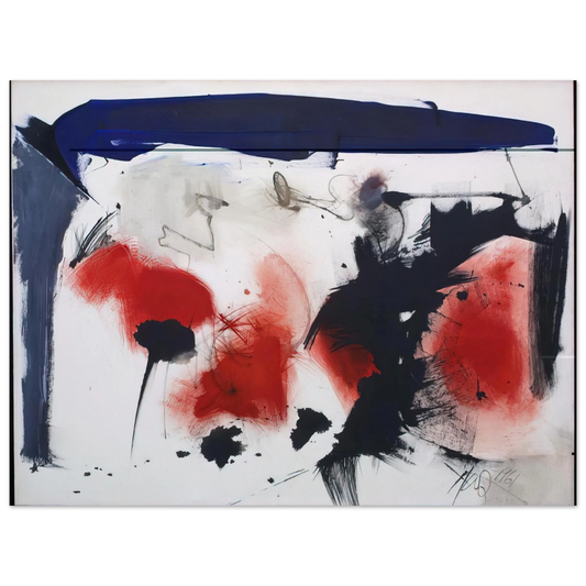 Hassel Smith - Untitled #10 - 1986  75x100 cm / 30x40inches Fine Art Poster