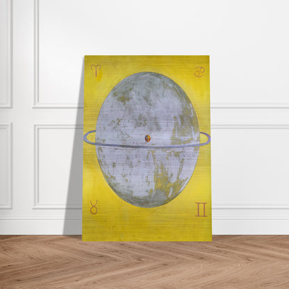 THE DOVE NR 12 1915 - Hilma af Klint Brushed Aluminum Print - 70x100 cm / 28x40 inches | Hilma af Klint Aluminum Print | Hilma af Klint Prints