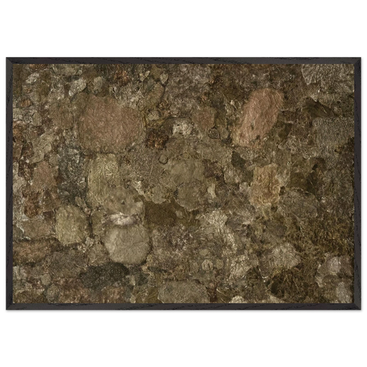 SOUL OF THE UNDERGROUND 1959 - Jean Dubuffet 70x100 cm / 28x40 inches Framed Art Print – Black Wooden Frame